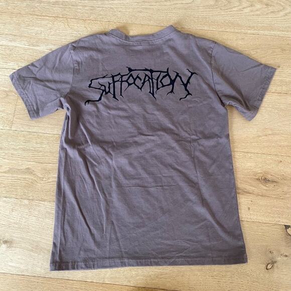 Frenchie Suffocation Tee in Tan - Picture 4 of 4